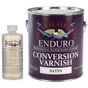 General Finishes 1 Gal Clear Enduro Conversion Varnish Water-Based Topcoat, Satin CVS